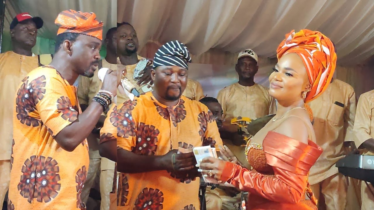 SEE HOW ACTRESS IYABO OJO  SCATTER PASUMA HEAD WITH HER IGBO DANCE MOVE @MADAM SAJE PARTY