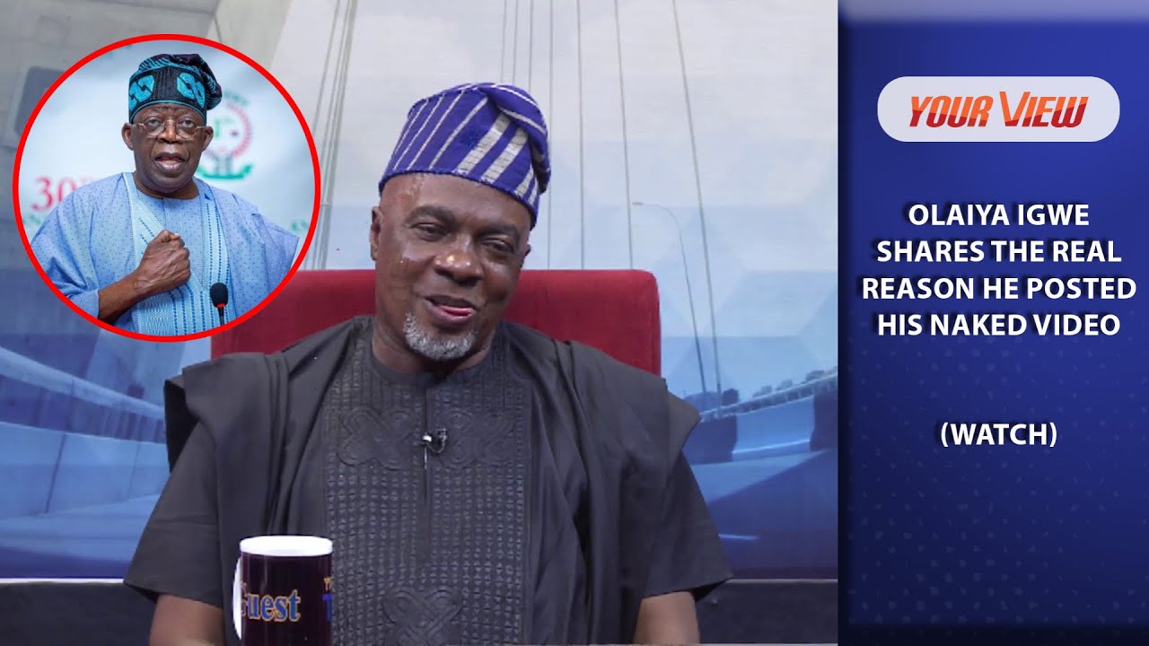 (EXCLUSIVE) Why I Went Na#ed To Pray For Tinubu - Olaiya Igwe Reveals