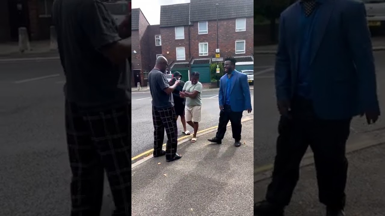 Oga sabinus meet Family Fan in London 🤣🤣🤣#mrfunny1 #ogasabinus #fans #celebrity