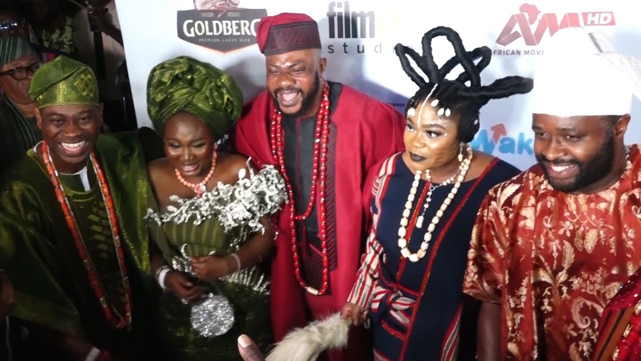 ODUNLADE ADEKOLA ARRIVAL TO HIS MOVIES PREMIERES (ORISA) SHORT DOWN THE GRAND EVENT