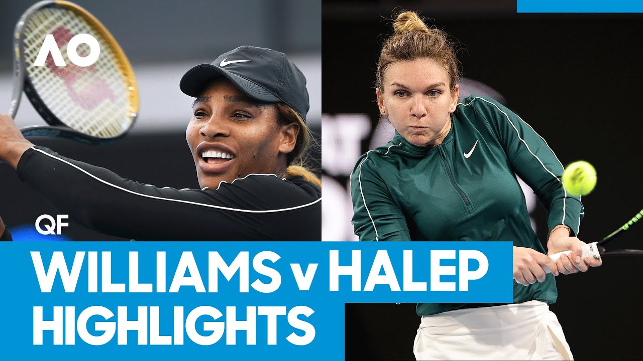 Serena Williams vs Simona Halep Match Highlights (QF) | Australian Open 2021