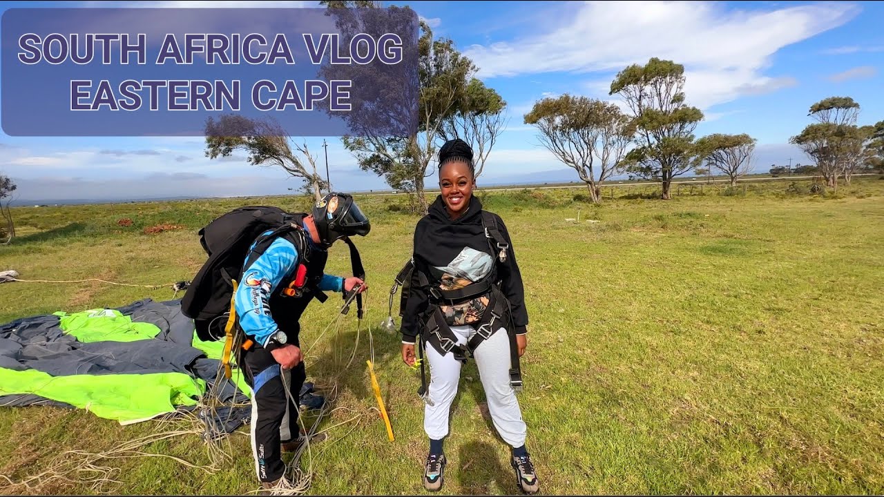 Jumped out of a plane in Eastern Cape - South Africa VLOG