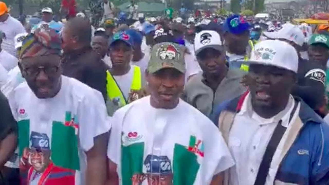MC Oluomo shuts down Lagos with Bola Tinubu solidarity rally
