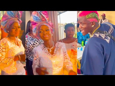Singer Portable's Wife Brings Down The House With Dance Moves,As They Spray Her At Naming Ceremony