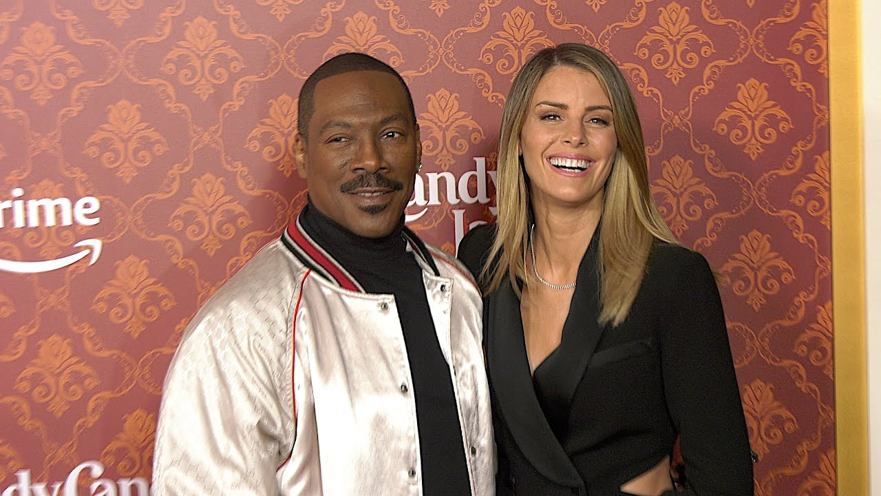 Eddie Murphy and Paige Butcher "Candy Cane Lane" World Premiere Red Carpet Arrivals