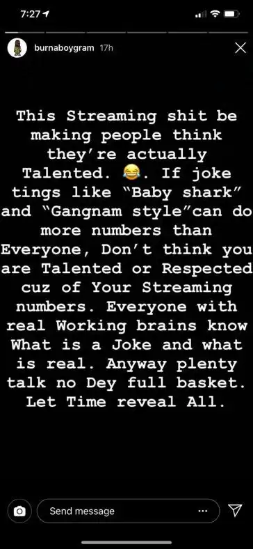 Burna Boy blocks lady who reminded him of his old tweet lailasnews 3 364x788 1