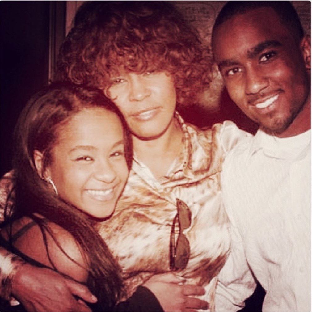 Whitney Houston, Bobbi Kristina Brown , Nick Gordon