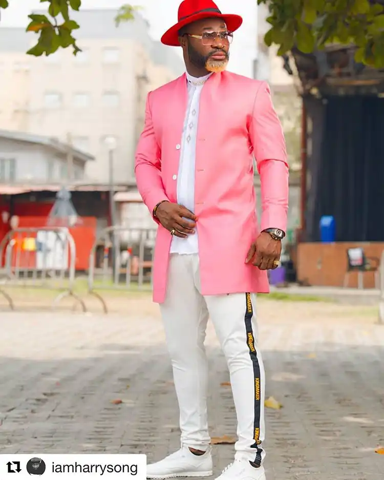 Singer Harrysong gets engaged to girlfriend, Isioma
