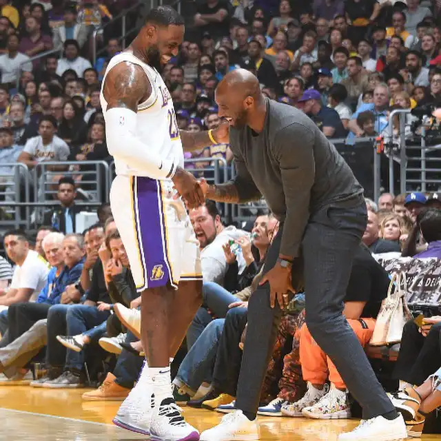 Lebron James mourn Kobe Bryant's with an heartfelt message 