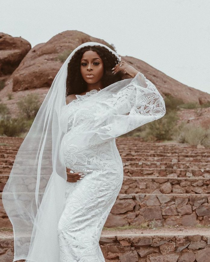 Ronke Raji shows Baby Bump for her Second Child