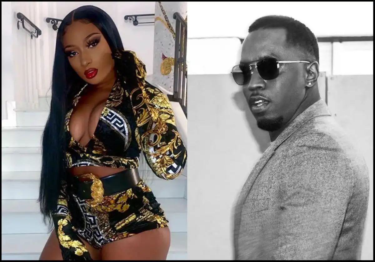 Puff Daddy and Megan Thee Stallion look all loved up in new hot photo