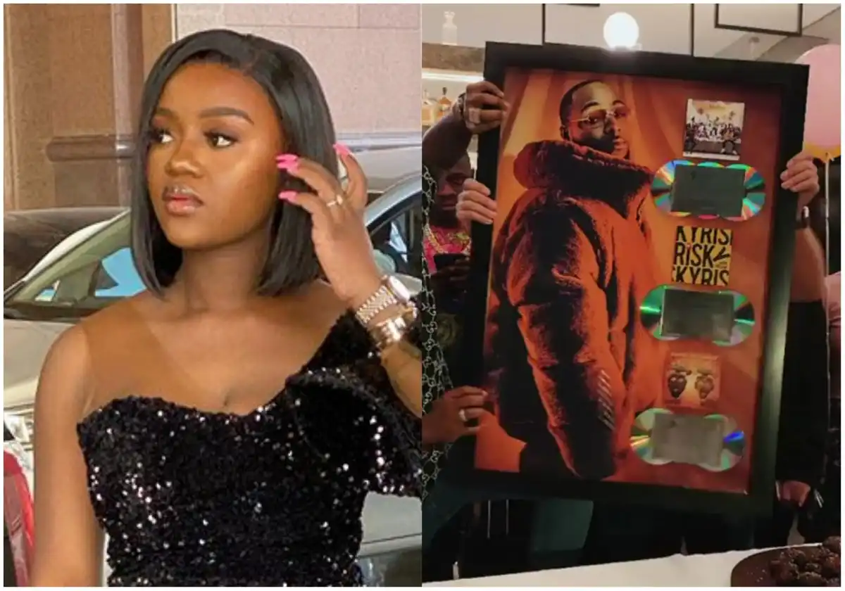  Chioma celebrates Davido as he goes double platinum 