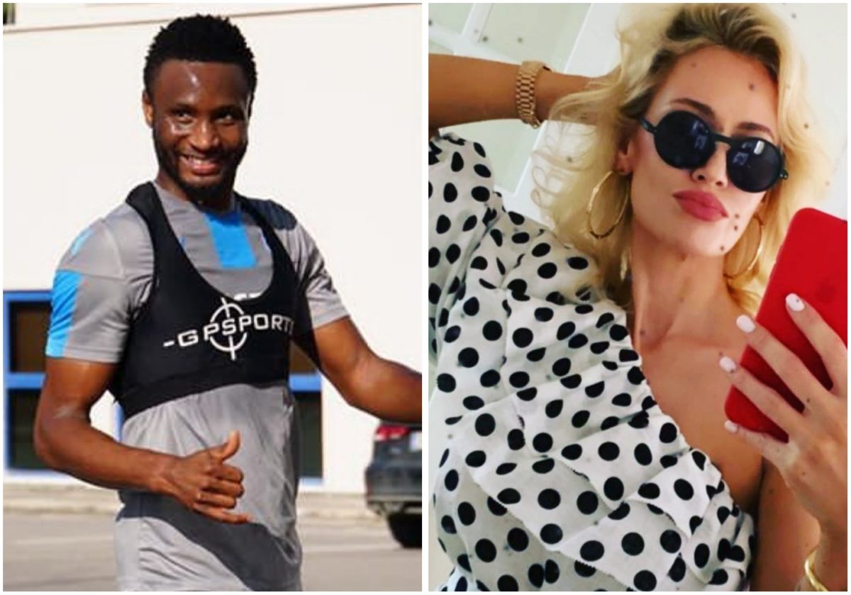 Mikel Obi showers praise on wife, Olga Diyachenko on Valentine's Day