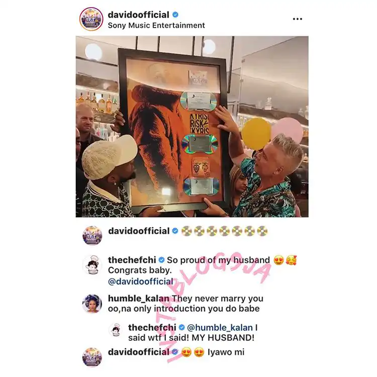 See Chioma's reply to a troll 