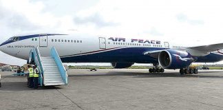 Air Peace could be in trouble with the UK authority for an alleged safety infringement Air peace pilot refuses to open