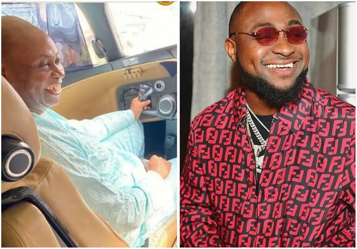 Davido's father, Adedeji Adeleke buys a new private jet, worth over $62m (Video)