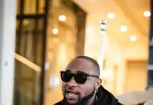 Davido gives wife early morning  cucumber in the bathroom