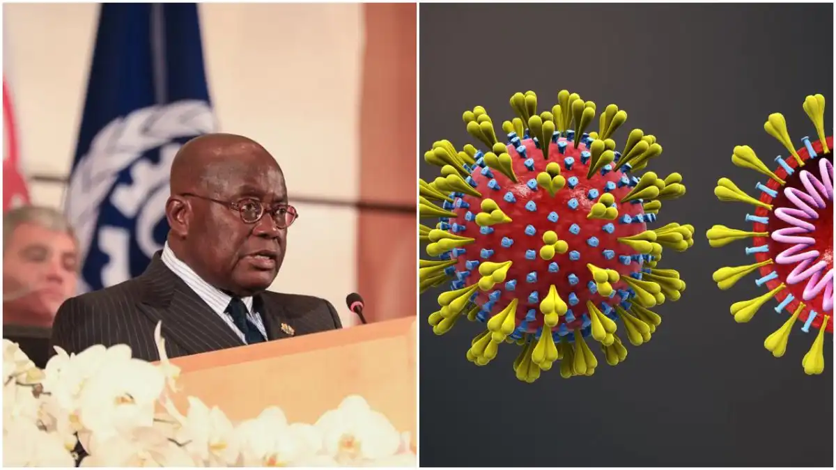 Ghana president Coronavirus 