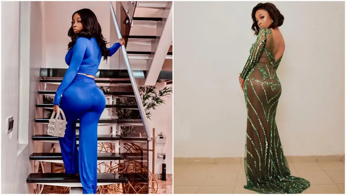 Toke Makinwa shows off her butt on Instagram