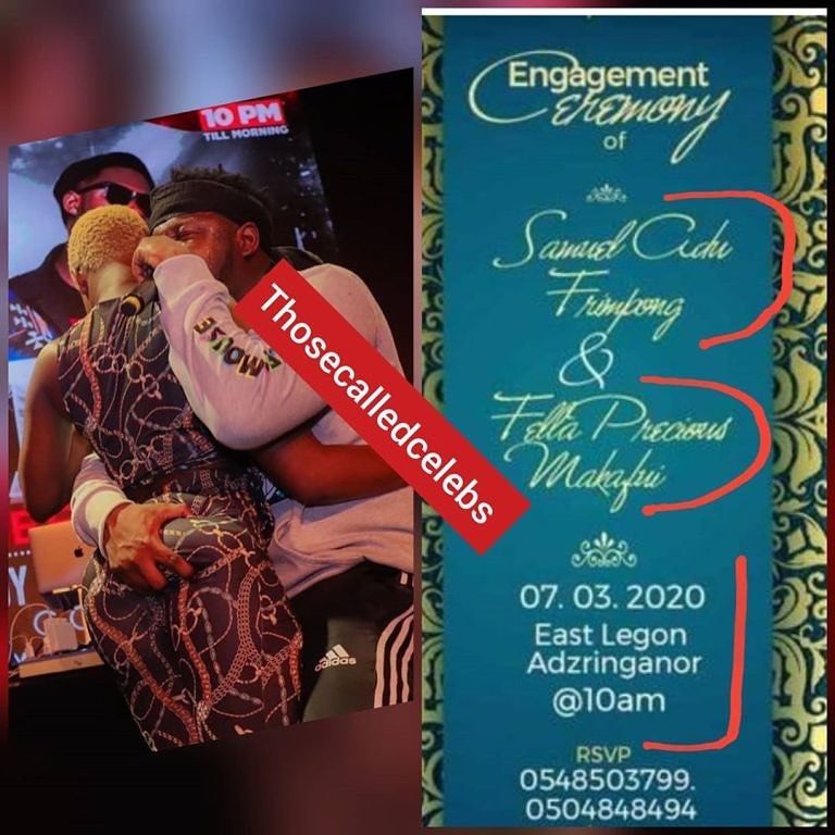 Fella Makafui is getting married to Medikal because she is Pregnant - Instagram blogger says 2 thedistin.com .gh 20200302 0001