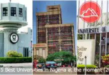 Top 5 Best Universities in Nigeria at the moment (2020)