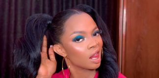 Toke Makinwa serves sweet selfie