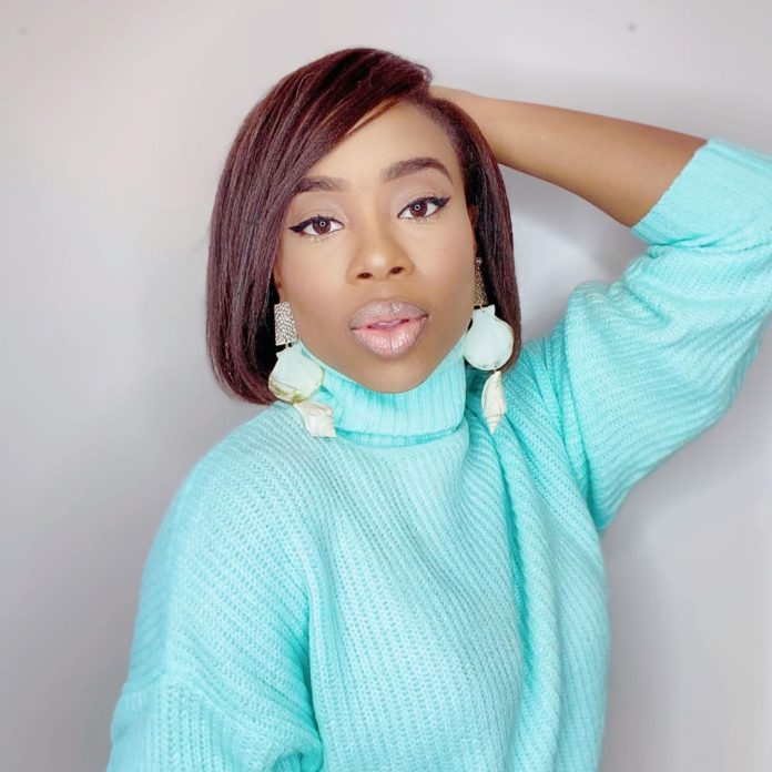 Maria Okan rocked new hair for live IG session