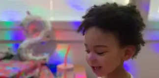 Oyemykke celebrates his child on her second birthday (photos)