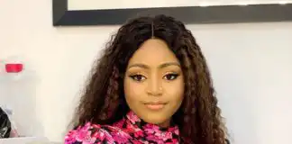Watch Regina Daniels show off her piano playing skills (Video)