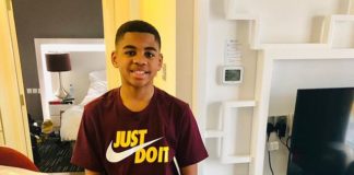 Kanu Nwankwo and wife, Amara celebrates son Iain on his birthday (Photos)