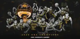 Los Angeles Lakers win a Record 17th NBA Title, Lebron James makes it 4
