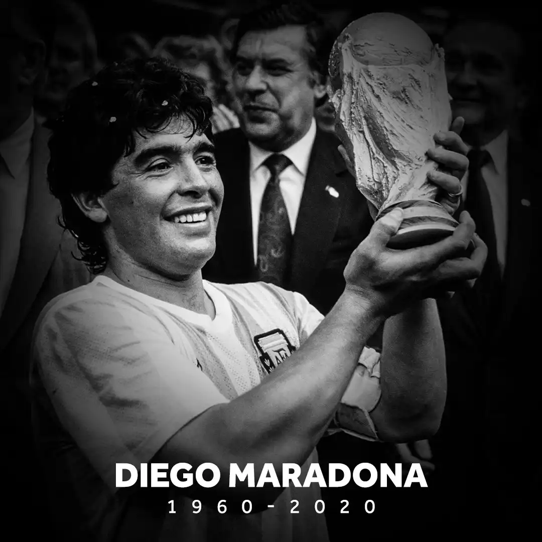 Argentine Legend, Diego Armando Maradona dies Aged 60