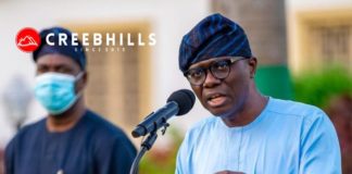 Lagos State Governor, Sanwo-Olu officially tests positive for Coronavirus