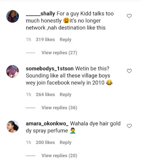 You talk too much – Fans slams Kiddwaya for bragging about his exotic world