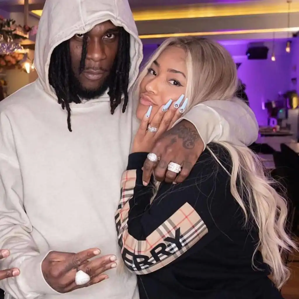 Burna Boy and Stefflon Don