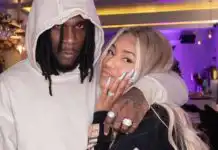 Burna Boy and Stefflon Don
