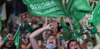 Wild jubilations in Argentina as Senate approve bill to legalize abortion (Video) It was a historical day in Argentina as the Senate approved a bill to legalize abortion in the country on Wednesday, December 30, 2020. Argentina's Senate approved a bill to legalize abortion Wednesday in a historic vote seen as a significant victory for abortion rights advocates in the Catholic-majority country. The Senate voted 38-29 to give millions of women access to legal terminations under a new law supported by President Alberto Fernández. The margin was expected to be much smaller. Massive crowds of abortion rights activists and anti-abortion campaigners gathered outside the Palace of the Argentine National Congress to await the results, which came in the early hours of the morning after an overnight debate. Supporters of the bill greeted the news with loud cheers -- and, in some cases, tears of joy. See how Citizens of Argentina celebrated the news below: https://www.instagram.com/p/CJbw23tFozZ/?igshid=17v6bwahm54t6