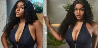 Davido's fiancee, Chioma Rowland flaunts cleavage in new sexy photos
