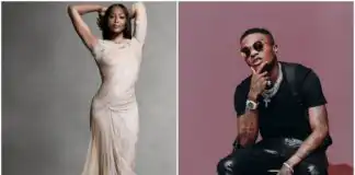 Watch Wizkid perform 'Ginger' while Naomi Campbell walks the runway (Video)