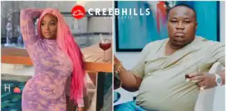 Drama as Cubana Chiefpriest blast DJ Cuppy for tagging him on Instagram (Photo)