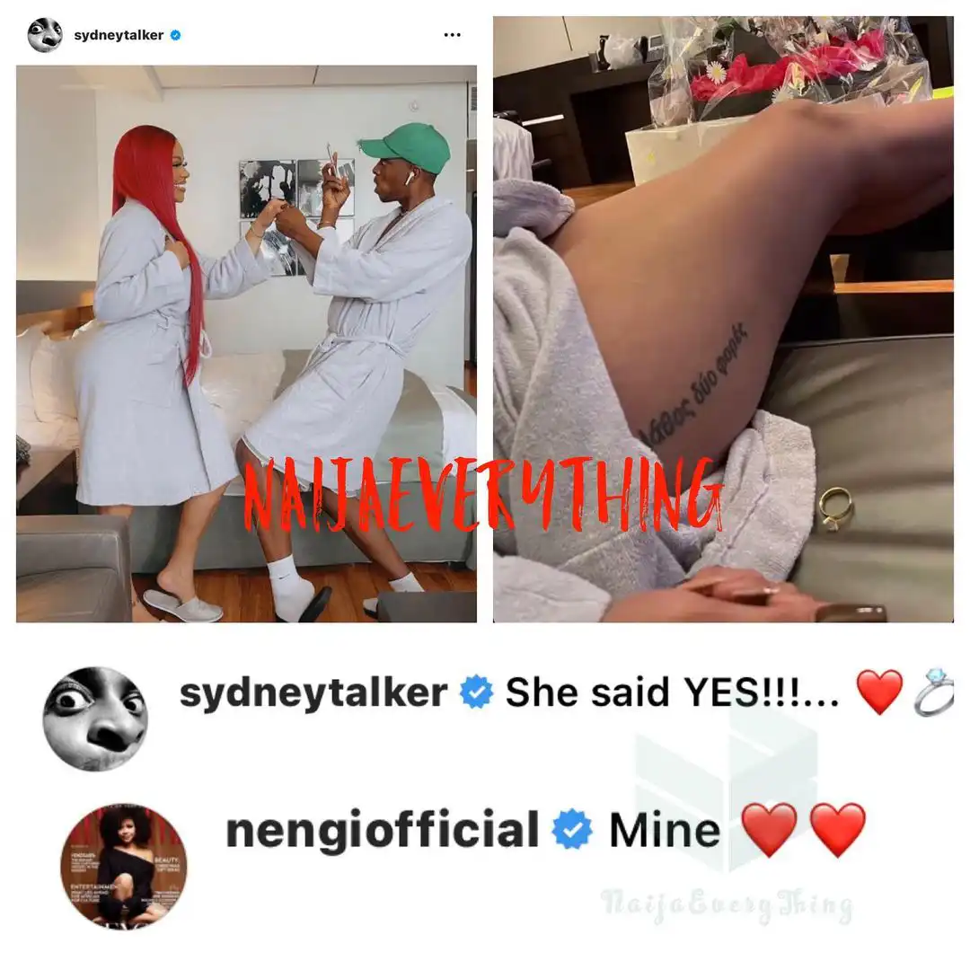 Heartbreaks for BBNaija's Ozo fans as Nengi says yes to Comedian Sydney Talker (Photos)