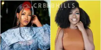 Tacha Blast Media personality Shade Ladipo, for shading her over how she reacted to Nicki Minaj following her