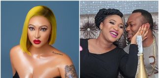 Tonto Dikeh's ex husband, Olakunle Churchill introduces actress Rosy Meurer as MRS CHURCHILL