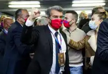Joan Laporta becomes Barcelona's 41st President