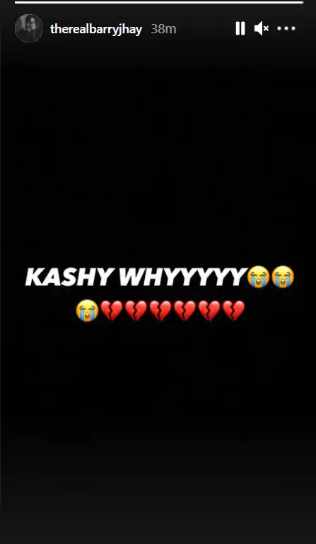 barry jhay react to Kashy Godson death