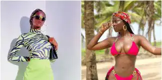 BBNaija Khloe shocks fans with amazing body transformation rocking a pink bikini (Photos)