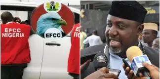 EFCC arrests former Imo state Governor Rochas Okorocha