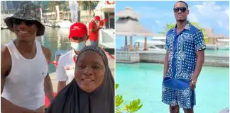 "She is my Queen" - Footballer Odion Ighalo, takes his mum to Dubai for holiday (video)