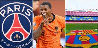 Gini Wijnaldum set to join Paris Saint-Germain, Dumps Barca Last Minute