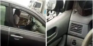 Eko Bridge: Armed Robbers, Robbing Civilians Broadway light inside the Traffic (video)